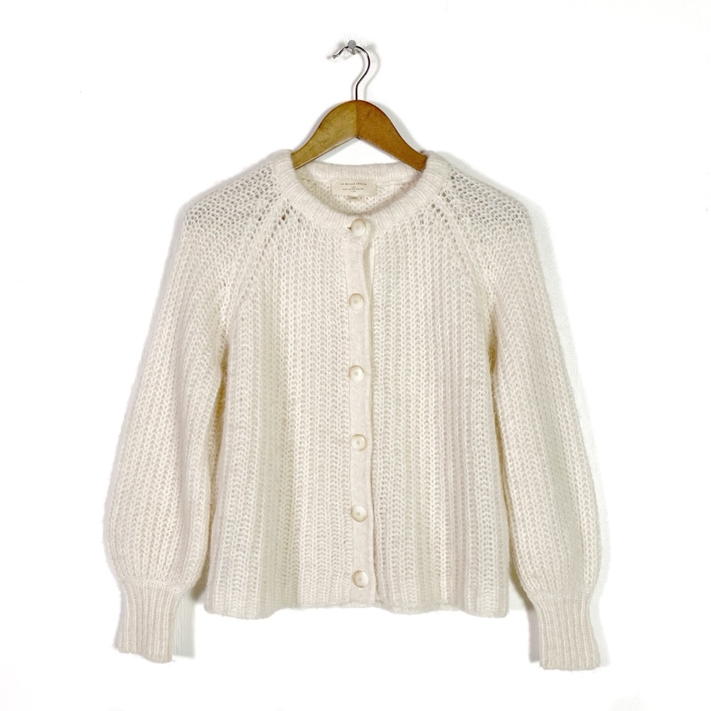 Sezane Emile Cardigan Ecru - Picture 2 of 6